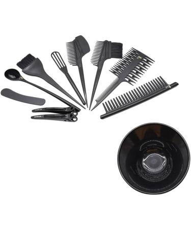 Angoily 1 Set Hair Dying Brush Highlighting Cap and Hook Salon Hair Coloring Dyeing Kit Hair Tint Brush Hair Coloring Tools Hair Color Mixing Brush Bowls Hair Dye Comb - Buy Online on GoSupps.com