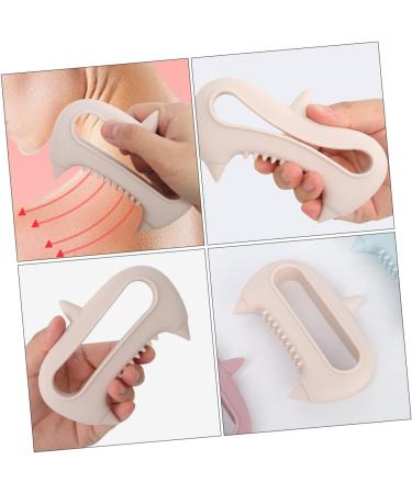 Frcolor 4-Piece Acupuncture Massage Gauge - Hand & Scalp Massage Device for Relaxation & Wellness | Manual Massage Tool & Peeling Brush - Buy Online on GoSupps.com