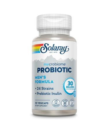 Solaray Mycrobiome Probiotic Men's Formula 30 Billion 30 Enteric VegCaps - Buy Online on GoSupps.com