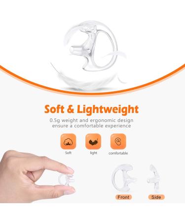 Zeadio Clear Earmould Earpiece Earbuds for Two-Way Radio - 8 Pairs - Buy Online on GoSupps.com