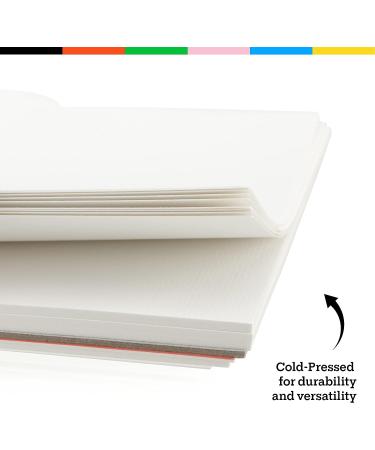 Art-N-Fly Watercolor Paper Pad 9x12 2 Pack - 30 Sheets 140 lb Cold Press Watercolor Sketchbook for Painting, Drawing, and Mixed Media - Artist Quality Watercolor Paper for Adults and Kids - Buy Online on GoSupps.com