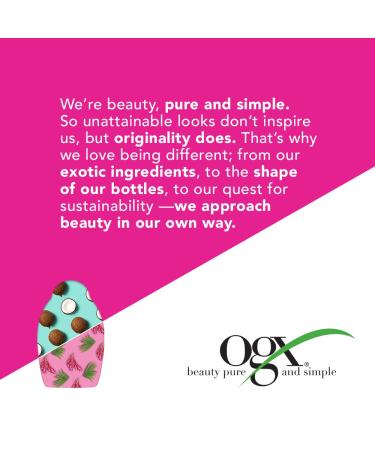 OGX Quenching + Coconut Curls Conditioner - Nourishing Curl-Defining Hair Care Paraben-Free & Sulfate-Free 13 floz - Shop Internationally - Buy Online on GoSupps.com