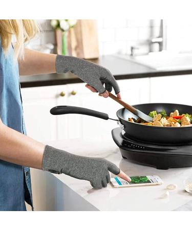 Compression Gloves Comfortable Non Slip Arthritis Gloves 2 Pair Fingerless Gloves for Carpal Tunnel Wrist Support Rheumatoid Osteoarthritis Pain Relief Computer Typing (Color : M) - Buy Online on GoSupps.com