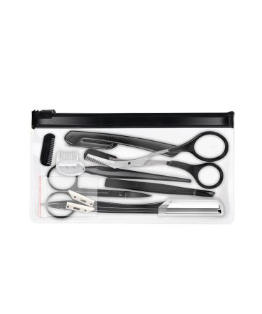 11 in 1 Eyebrow Razor & Grooming Kit - Multipurpose Exfoliating Dermaplaning Tool for Women & Girls - International Shipping Available - Buy Online on GoSupps.com