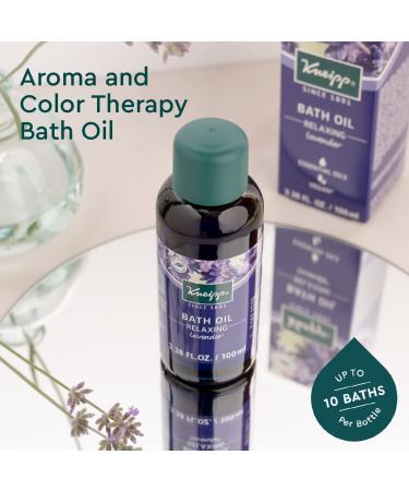 Kneipp Lavender Herbal Bath Oil 3.38 fl. oz. - Relaxing Soak for Balancing Lavender Scent - Buy Online on GoSupps.com
