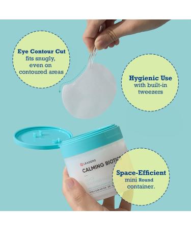 LEADERS Calming Biotics Toner Pad - Quick Soothing Instant Relief and Hydration for Dry and Sensitive Skin 6-Type Cica Liposome Complex and Plant Mucin Korean Skincare 80 Pads x 170ml Quick Soothing Pads - Buy Online on GoSupps.com