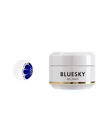 Bluesky Gel Polish Blue Gel Paint Nail Art DK09 8 ml (Requires Curing Under UV/LED Lamp)