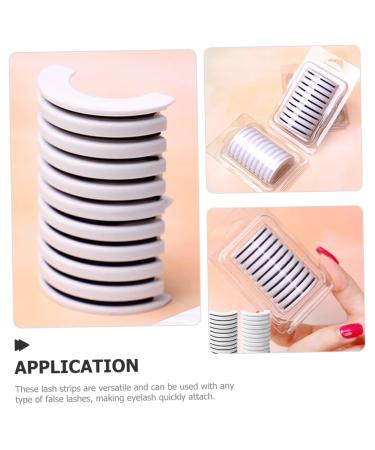 MERRYHAPY Self Adhesive Eyelash Strips - Clear Lash Adhesive for Easy Application | Ideal for Eyelash Extensions - Buy Internationally - Buy Online on GoSupps.com