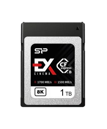 Silicon Power 1TB Cinema EX CFexpress Type B Memory Card, Up to 1700MB/s Read, Min Sustained Write: 350MB/s 1TB CFexpress