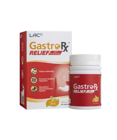 LAC GASTRORX Relief (Anti-Heartburn) (120 vegicaps)