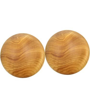 Fomiyes 8 Pack Baoding Massage Balls - Wooden Face Roller & Stress Relief Devices for Fitness & Neck Training - Buy Online on GoSupps.com