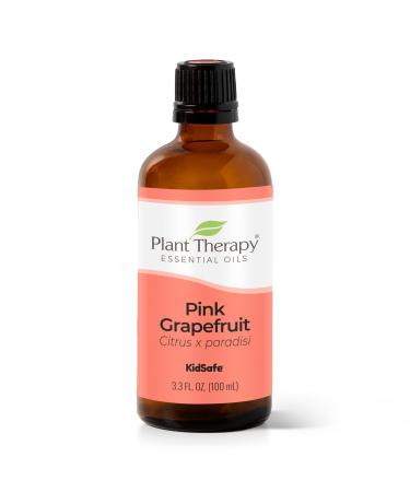 Plant Therapy Pink Grapefruit Essential Oil 100 mL (3.3 oz) 100% Pure Undiluted Natural Aromatherapy Therapeutic Grade