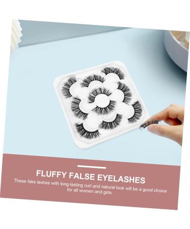POPETPOP 25 Pairs Eyelashes Lash Cosmetics False Lash Women Fake Eyelash Soft Light Fake Lash Long Fake Lash Cosmetic Fake Lashes Soft Thick Lashes 3d Miss Extend Make up Fiber - Buy Online on GoSupps.com