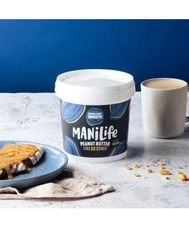 ManiLife Peanut Butter - All Natural Single Origin No Added Sugar No Palm Oil - Buy Online on GoSupps.com