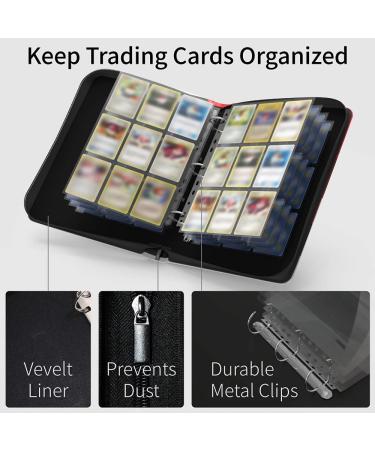 Rayvol Card Binder for Pokemon Cards - 720 Trading Card Collection Holder with Sleeves | Gifts for Young Collectors - 9 Pocket Binder for Kids 3-12 - Buy Online on GoSupps.com