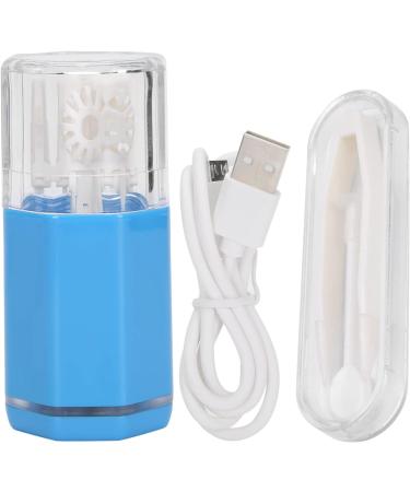 Portable Contact Lens Washer - Automatic Cleaning Tool for Soft Contacts | Contact Lens Care & Cleaning (Blue) - Buy Online on GoSupps.com
