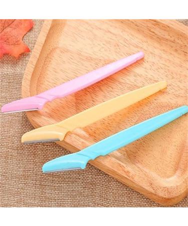 Stainless Steel Eyebrow Trimmers Set | Non-Slip Handle & Color Options | Perfect for Eyebrow Shaping Peach Fuzz and Beard Grooming - Shop Internationally! - Buy Online on GoSupps.com