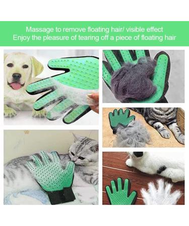 Silicone Cat & Dog Grooming Gloves - Pet Care Brush for Cats | International Shipping Available - Buy Online on GoSupps.com