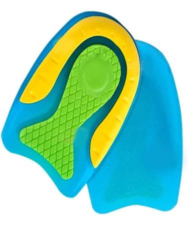 Men's Soft Silicone Heel Cups | Shock Absorbing U-Shaped Inserts | Height Increase | Easy to Clean | Aerodynamic Design | Multifunctional Foot Support - Buy Online on GoSupps.com