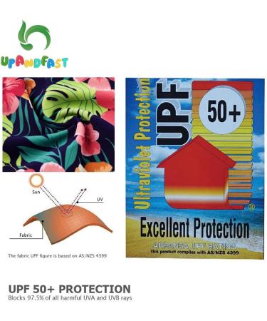 UPF 50+ Dark Blue Baby Girl One Piece Swimsuit with Sun Hat | 18-24 Months - Buy Online on GoSupps.com