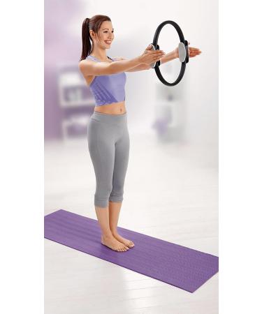 Orbisana Versatile Pilates Ring - 38.3 cm for Full Body Training | Ideal for Enthusiasts Beginners & Professionals | Black Foam-Padded | International Shipping - Buy Online on GoSupps.com