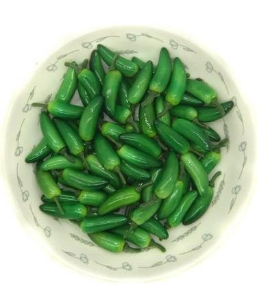 ABOOFAN 60pcs Artificial Chili Faux Chili Mini Bubble Pepper Accessories Vegetable Pickled Peppers - Buy Online on GoSupps.com