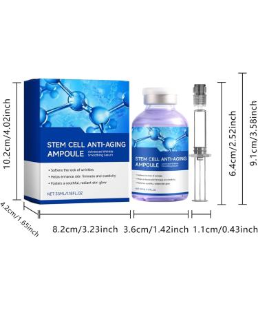 Ampoule de Concentr Bio-Cellulaire - 35 ml Soin Intensif Anti-Rides Raffermissement et Hydratation Durable Non Collant Absorption Rapide - Buy Online on GoSupps.com