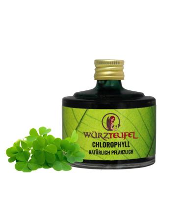 W rzteufel chlorophyll extract pure water-soluble alfalfa extract from Germany. Bottle 40 ml.