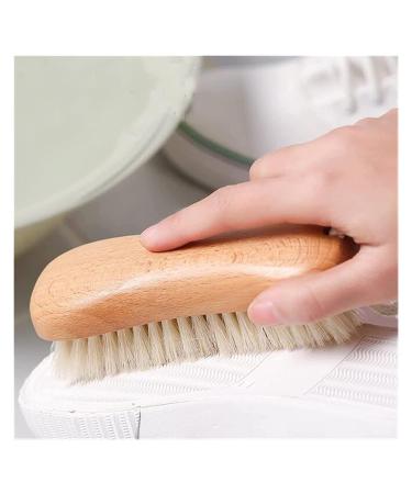 Shoe Brush Soft Bristled Shoe Polish Brush is Suitable for Shoes Boots and Other Leather Care Shoe Brush Brush Onecolor