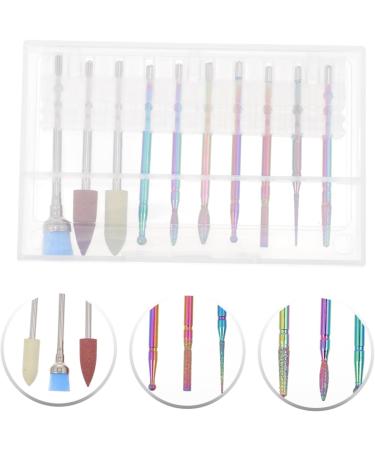 minkissy 1 Set Nail Polisher Handpiece File Cuticle Nail Drill Bit Nail Filer Head Nail Polishing Russian Manicure Drill Bits Nail Tool Nail Art Drill Bits Cell Phone Tungsten Steel - Buy Online on GoSupps.com