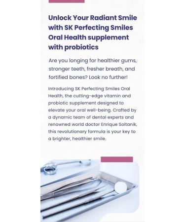 SK Perfecting Smiles Oral Health - Premium Dental Care for a Radiant Smile | International Shipping Available - Buy Online on GoSupps.com