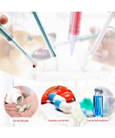 Pet Pill Shooter Set - 4 Pcs Syringe Dispenser for Cats, Dogs & Small Animals - Buy Online on GoSupps.com
