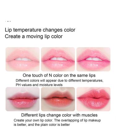 Buy 2Pcs Color Changing Blue Rose Lipstick Set - Magic Mood Jelly Lip Balm Vitamin E PH Reactive Pink Tint - Buy Online on GoSupps.com