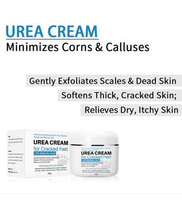 Mrinb 50g Foot Cream - Very Dry Feet Cream to Moisturize Deeply in the Skin Repairs Cracks and Softens Calluses - Buy Online on GoSupps.com