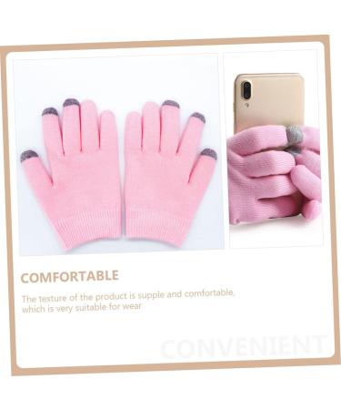 minkissy 10 Pairs Moisturizing Gloves Gels Hand Cover Moisturizing Gel Gloves for Dry Hands Cotton Gloves for Dry Hands Gels Gloves Skin Care Gloves Essential Oil Pink Lotion Polyester Miss - Buy Online on GoSupps.com