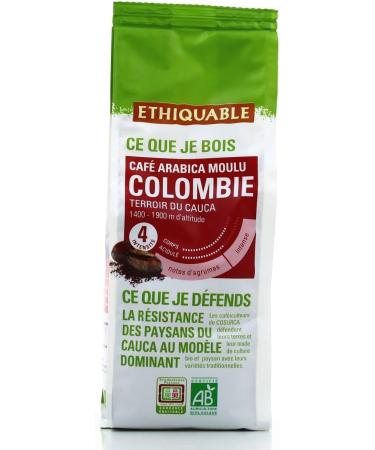  G n rique ETHIQUABLE - Ethiquable Organic Ground Coffee from Colombia 250g - 250g - Pack of 3 - Sold in Packs - Buy Online on GoSupps.com
