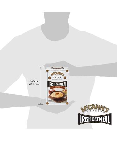 McCanns Maple & Brown Sugar Instant Irish Oatmeal 10ct 15.17oz - Pack of 1 - Buy Online on GoSupps.com