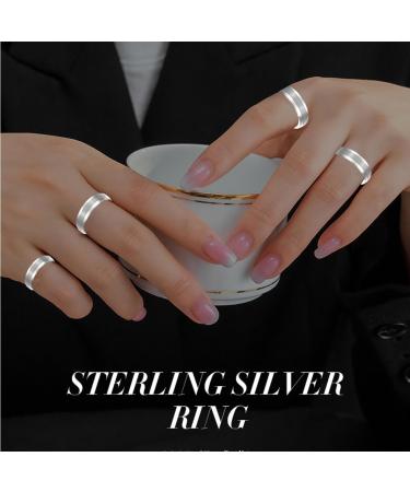 Phcozy Copper Magnetic Therapy Rings for Arthritis Pain Relief - Adjustable Size Silver Matt - 2 PCs for Men & Women - Buy Online on GoSupps.com