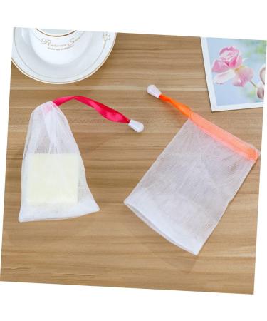 Baluue 30pcs Foaming Net Soap Bag Soap Pouch Soap Saver Holder Drawstring Soap Mesh Soap Net Bag Nylon - Buy Online on GoSupps.com