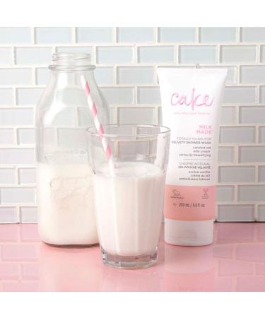 Cake Beauty Milk Made Velvety Shower Wash (Froth) 7 oz - Hydrating Body Cleanser - Buy Online on GoSupps.com