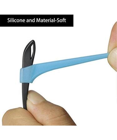Harilla 2pcs Red Eyeglass Ear Grip Hooks - Secure Eyeglass Temple Holders & Sleeves for Enhanced Comfort | International Shipping - Buy Online on GoSupps.com
