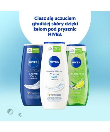 NIVEA Polish NIVEA Creme Soft Cr me Skin care shower gel 250 ml Cr me Soft Cr me care body shower gel 250 ml - Buy Online on GoSupps.com