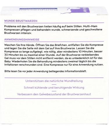 Buy Multi-Mam Compresses for Sore Nipples - Fast International Shipping - Buy Online on GoSupps.com