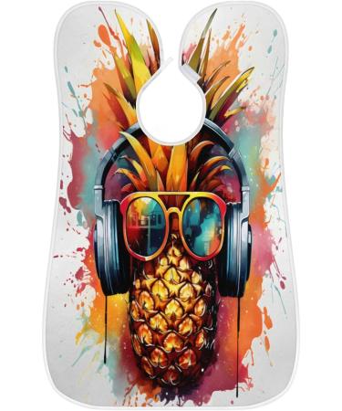 Elephant & Tropical Plant Beard Bib Apron - Beard Hair Catcher for Men | Perfect Father's Day & Anniversary Gift with 2 Suction Cups - Buy Online on GoSupps.com