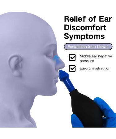 JHONE Balanced Ear Pressure Expander | Ear Relief for Headaches Migraines Tinnitus & Earaches | Unclogs Eustachian Tube | Black Single-hole - Buy Online on GoSupps.com