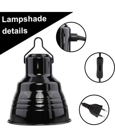 Buy AIICIOO Reptile 5.5 Aluminum Reflector Dome Lamp | Heat-Resistant E27 Ceramic Fixture for Lizards & Turtles - International Shipping - Buy Online on GoSupps.com