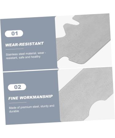 FRCOLOR 700 Pcs Platinum Coated Razor Blades for Men - Premium Quality Beard & Face Shaver Blades for Barbershop Use - Buy Online on GoSupps.com