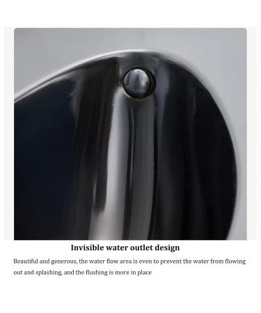 Integrated Automatic Sensor Urinal Urine Diverter Wall Mounted Smart Men Urinal Male Sanitary Ware Public Toilet Urinal Splash- Toilet for Bars/airports (Color : Black Size : Urinalplussensor) Urinalplussensor Black - Buy Online on GoSupps.com