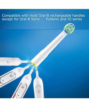 Aoxgao Replacement Heads for Oral B Braun Electric Toothbrushes - 16 Pack, 4 Types Brush Heads Refill for Pro/Genius/Smart/Vitality Series - Buy Online on GoSupps.com