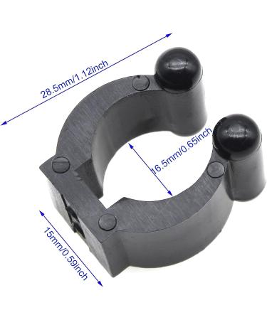 6 Pack Billiards Snooker Cue Locating Clips - Plastic Holder for Fishing Rod Storage - FDXGYH Black - Buy Online on GoSupps.com